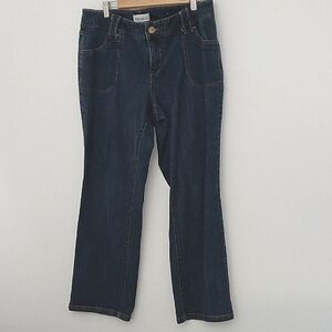 Venezia Blue Jeans Women's Size 18 Average Embroidered Back Pockets Pre-owned